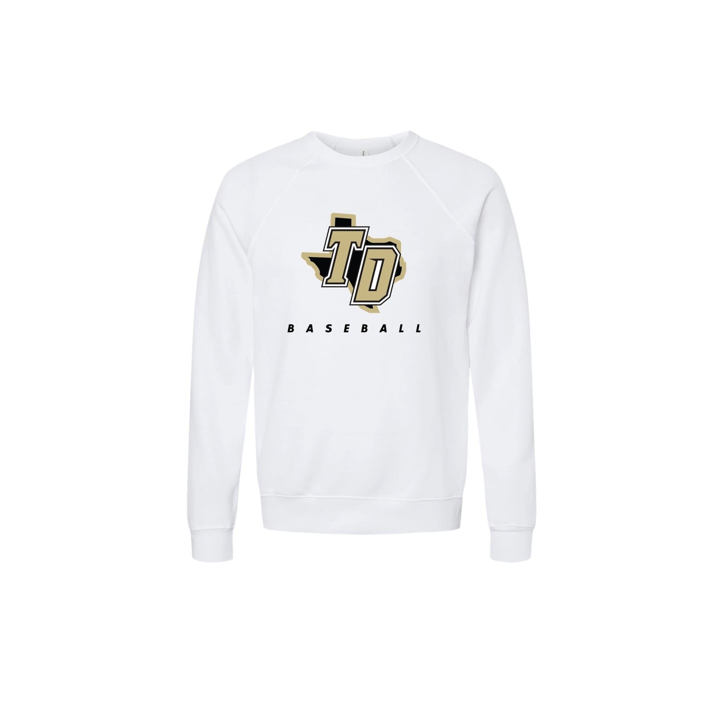Texas Damage Cotton Blend Sweatshirt LS