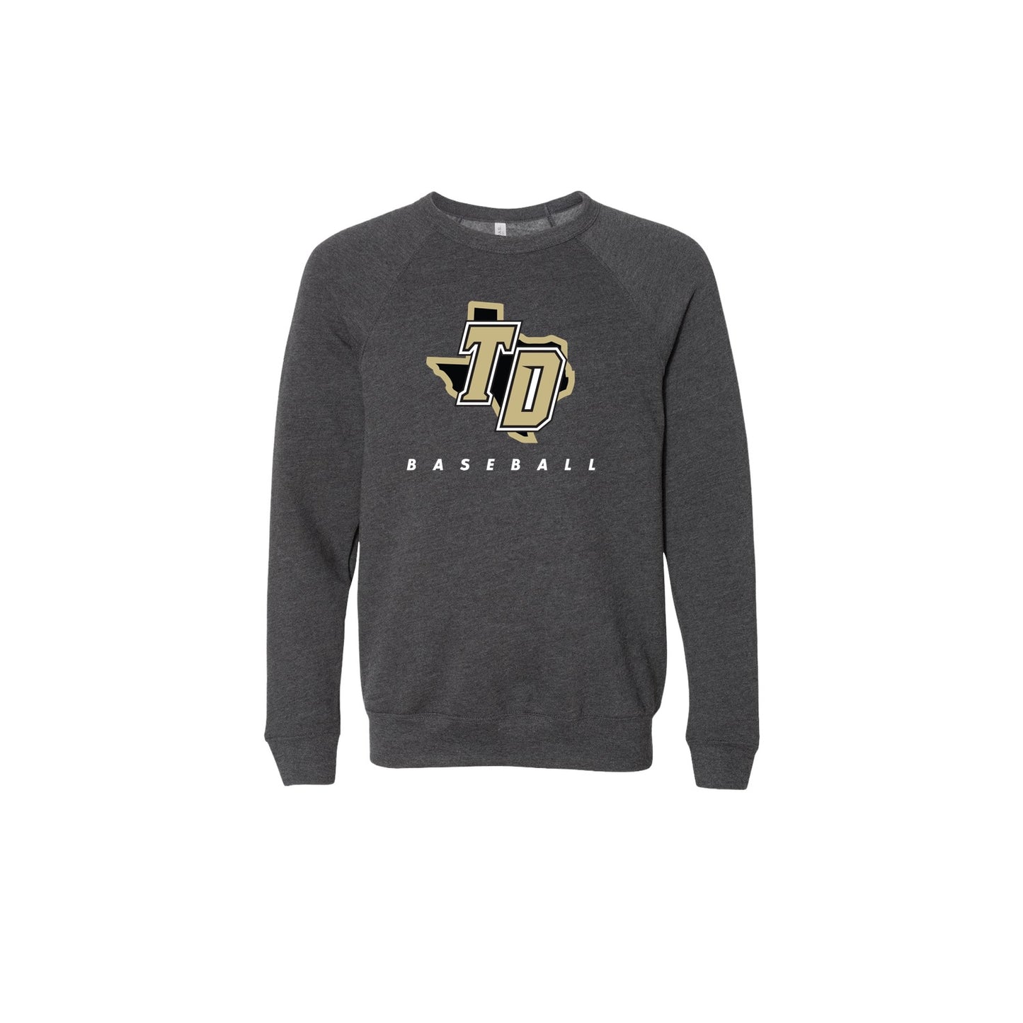 Texas Damage Cotton Blend Sweatshirt LS