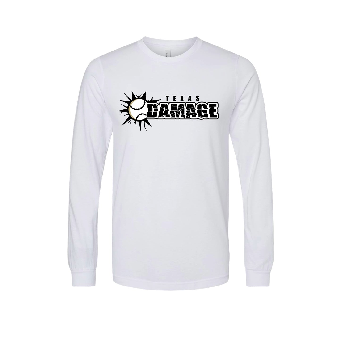 Texas Damage LS Cotton Blend Tee