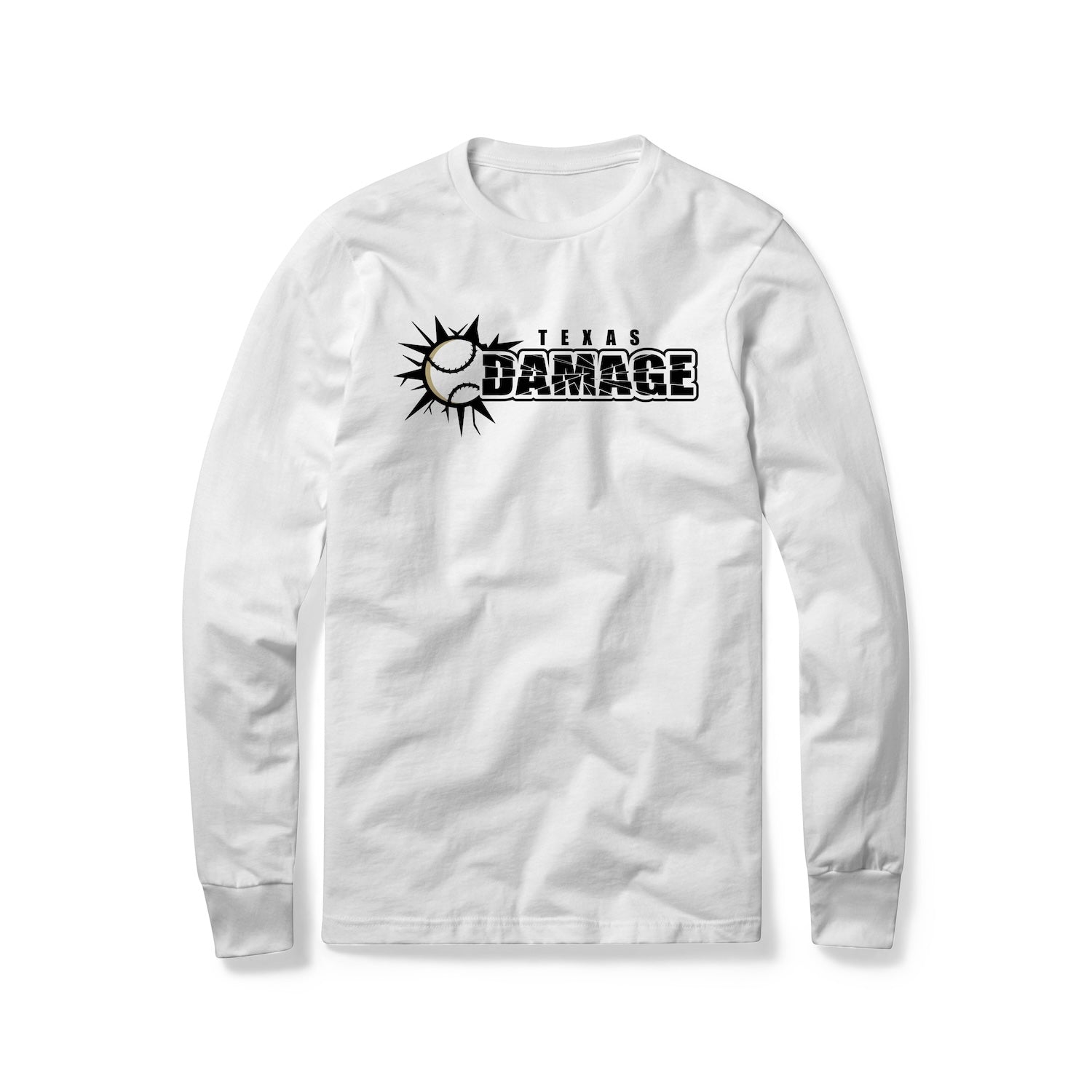 Texas Damage LS Cotton Blend Tee