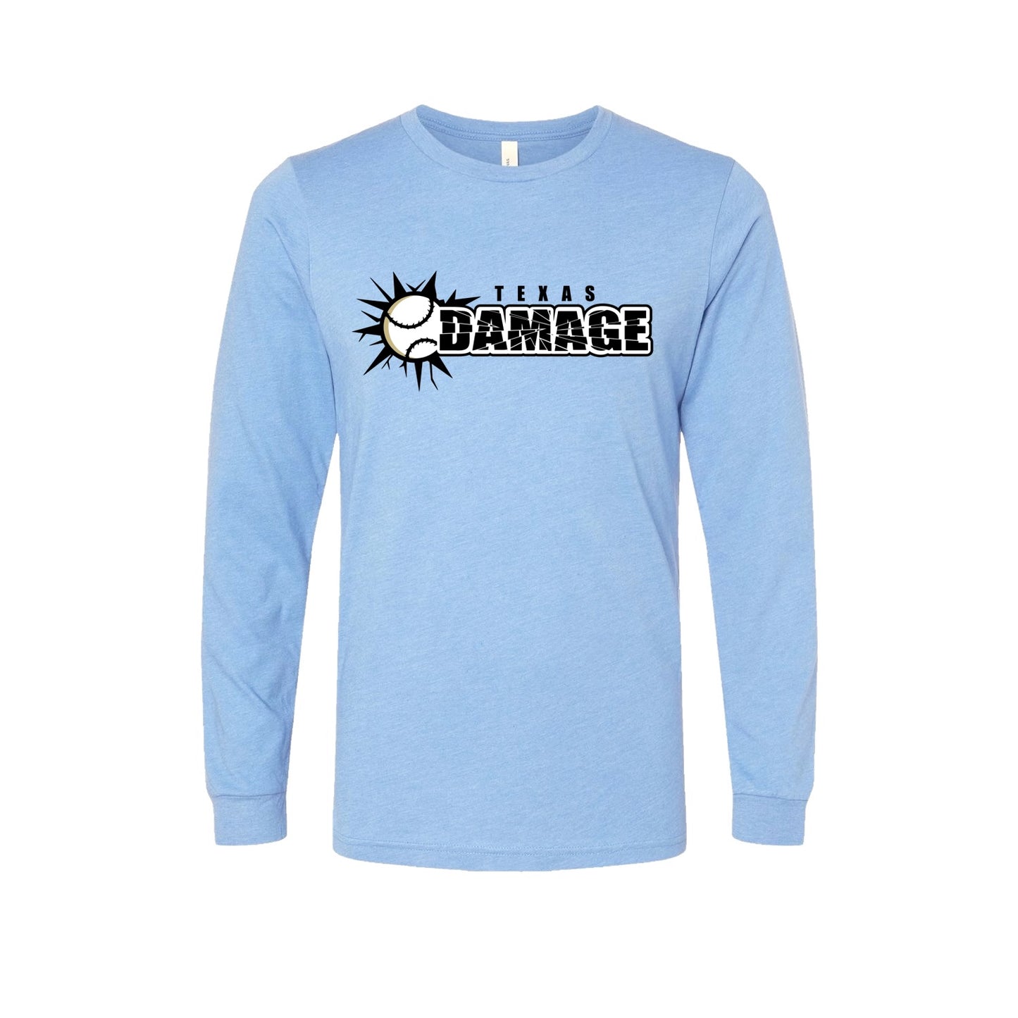 Texas Damage LS Cotton Blend Tee