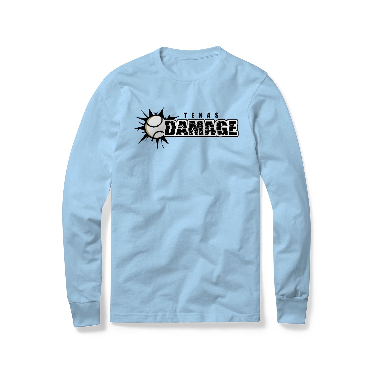 Texas Damage LS Cotton Blend Tee
