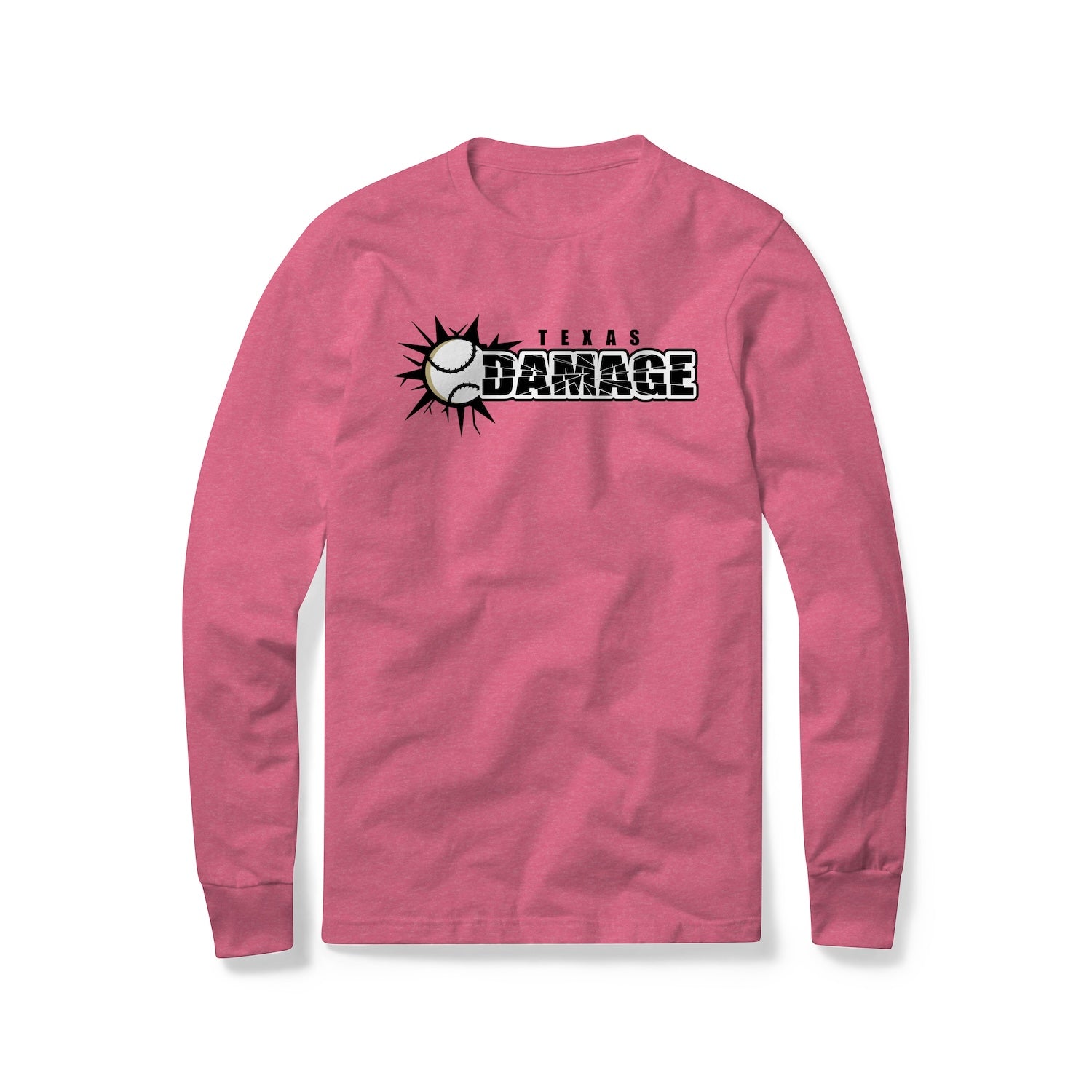 Texas Damage LS Cotton Blend Tee