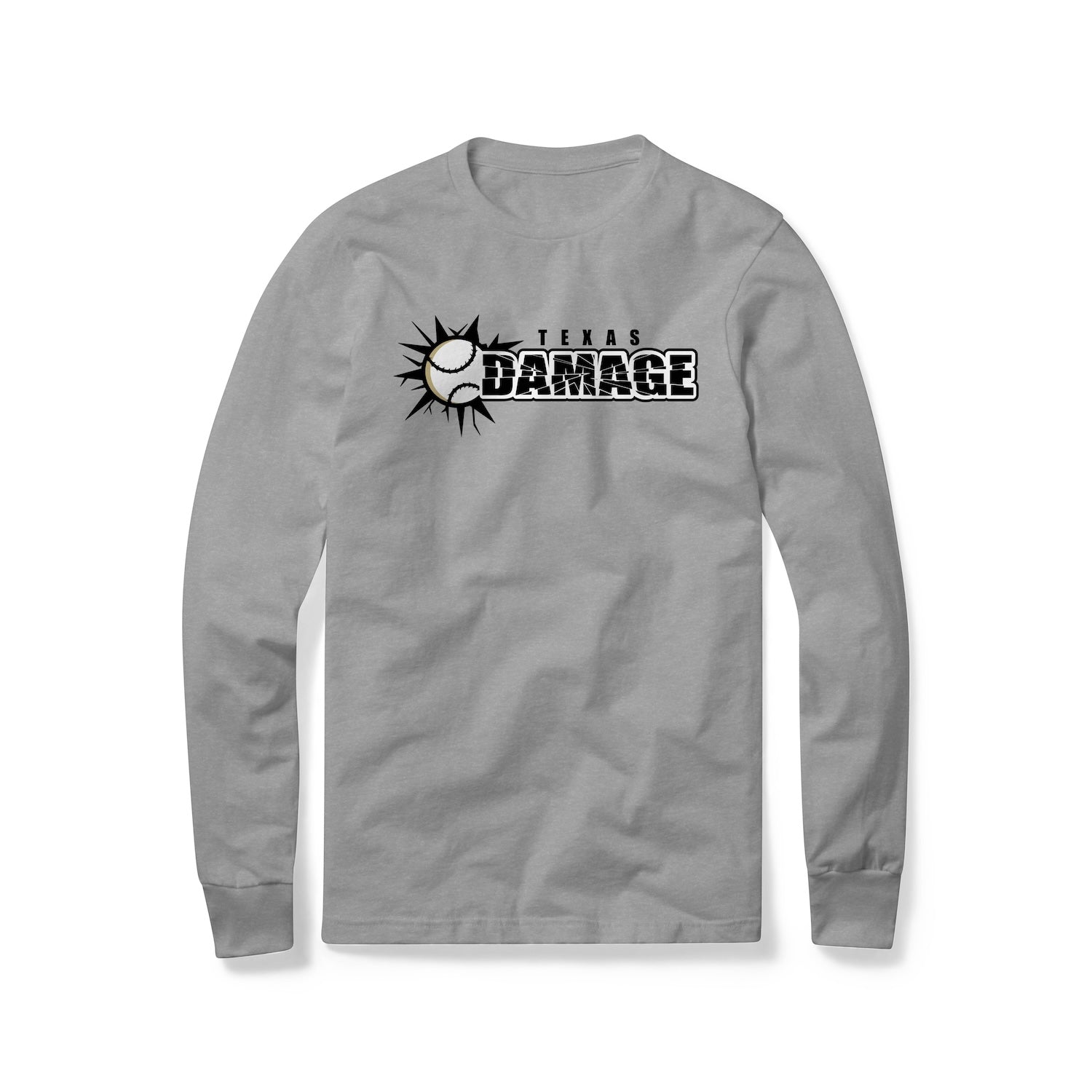Texas Damage LS Cotton Blend Tee