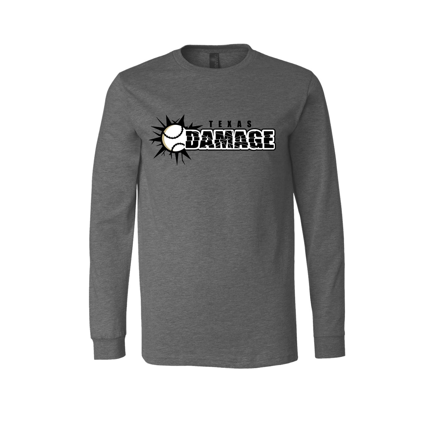 Texas Damage LS Cotton Blend Tee