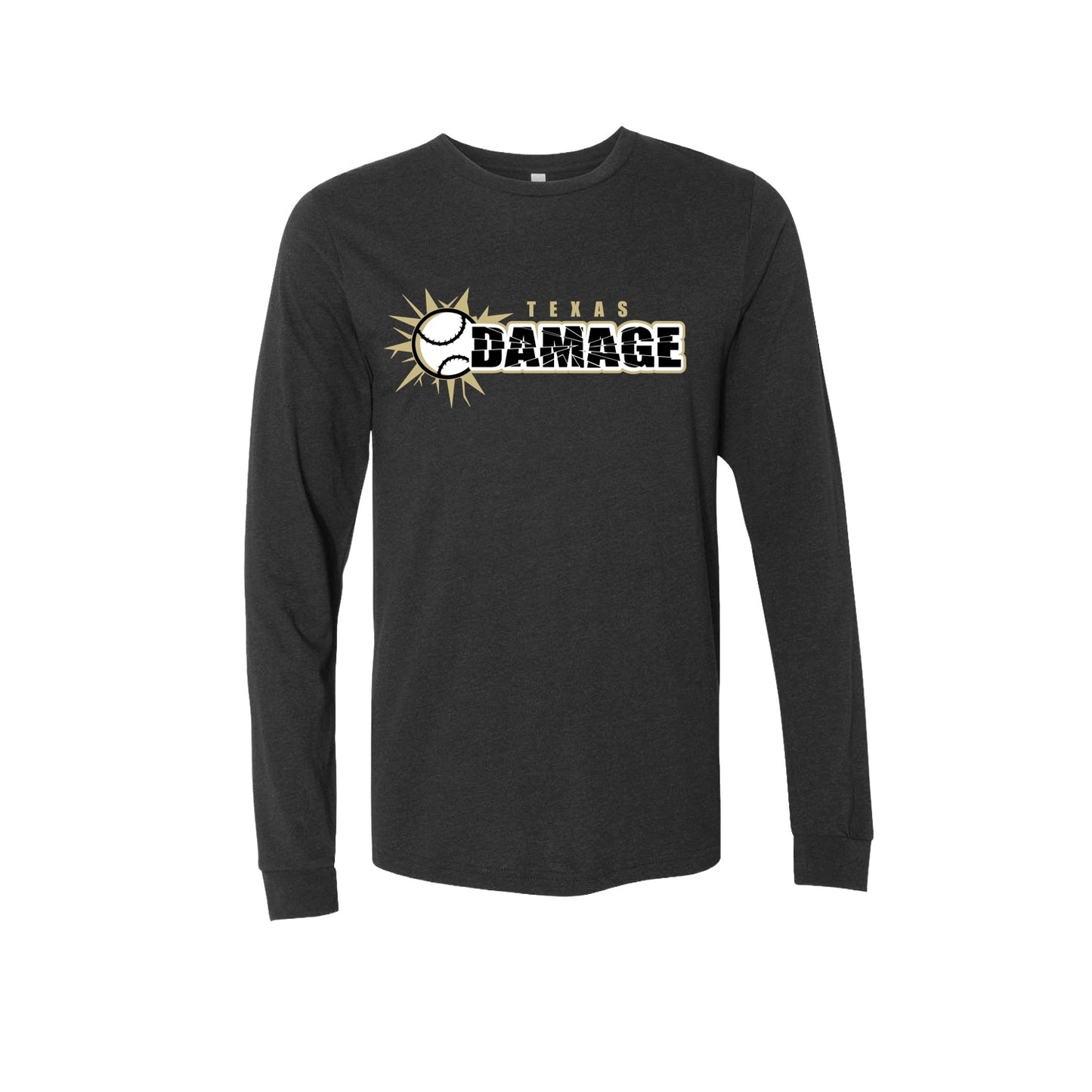 Texas Damage LS Cotton Blend Tee