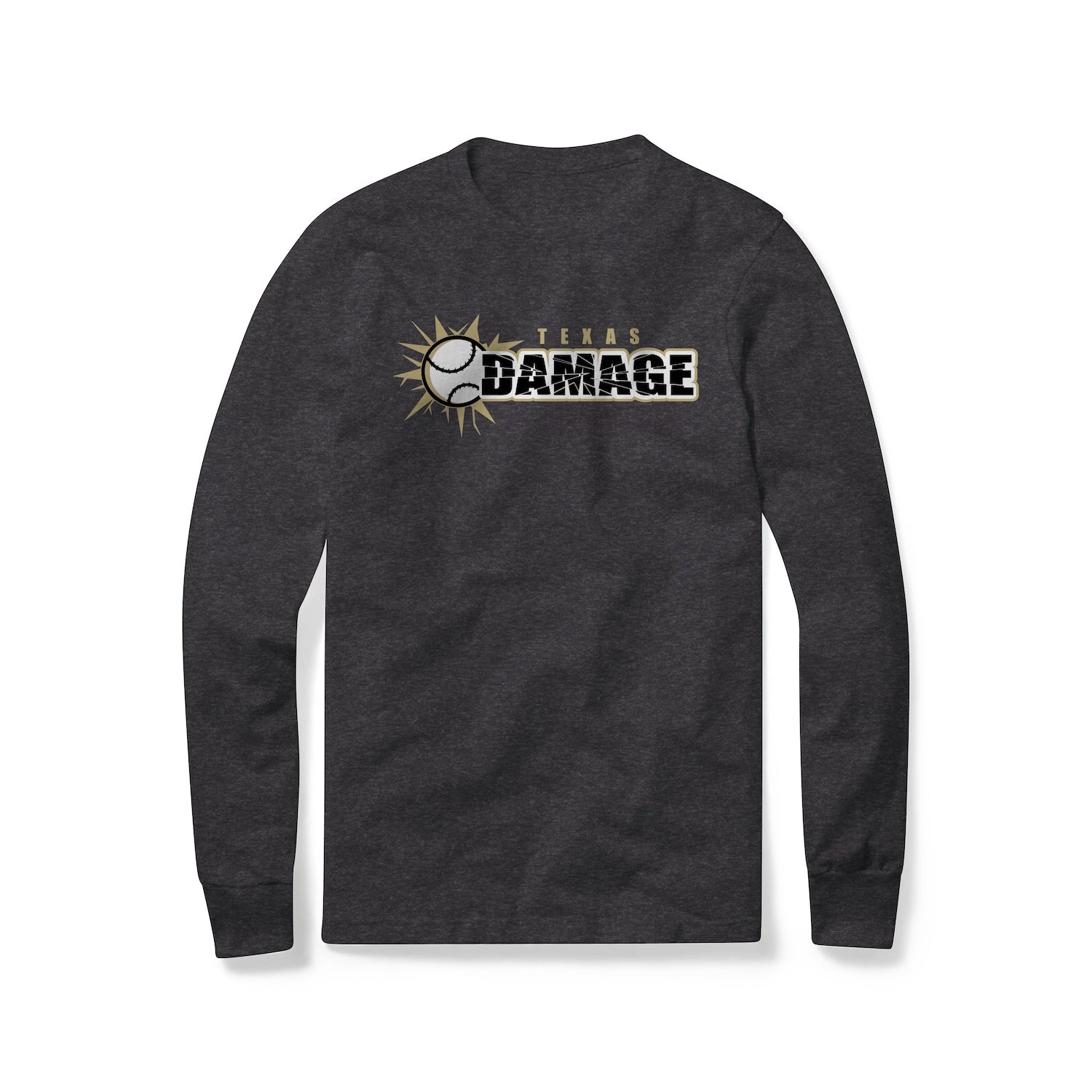 Texas Damage LS Cotton Blend Tee