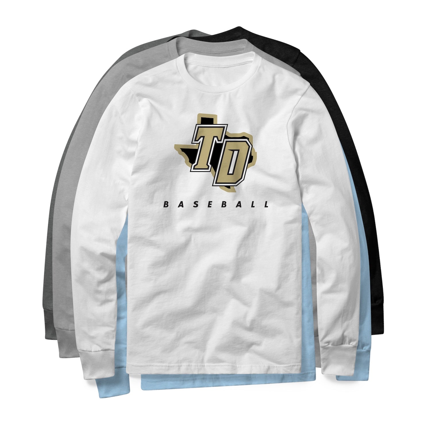Texas Damage LS Cotton Blend Tee