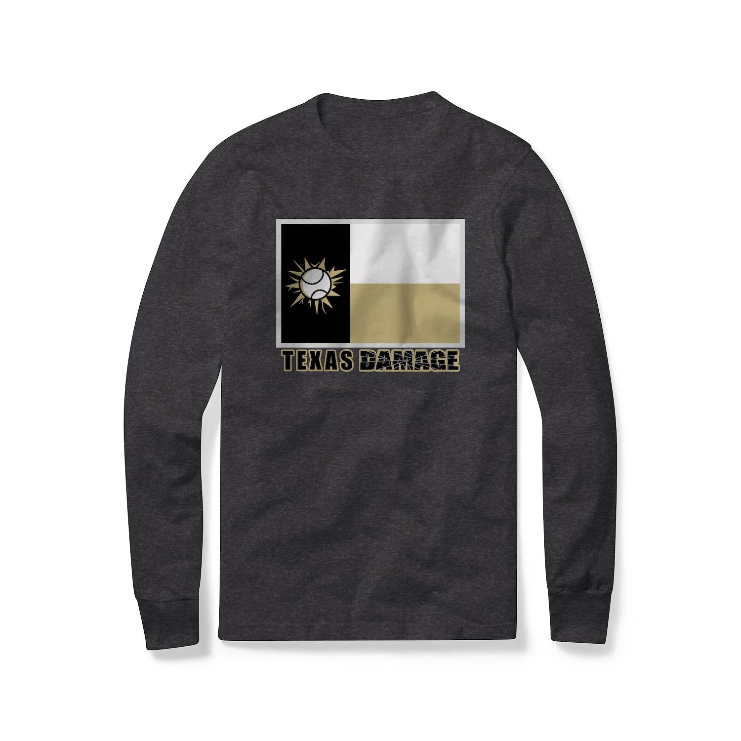 Texas Damage LS Cotton Blend Tee