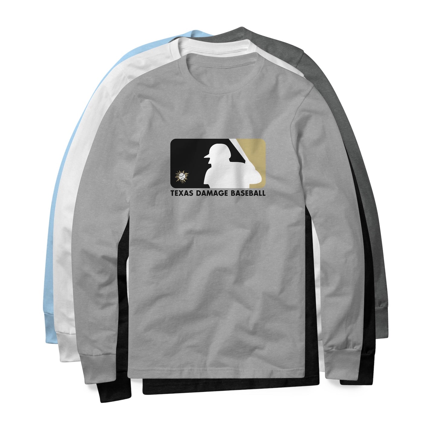 Texas Damage LS Cotton Blend Tee