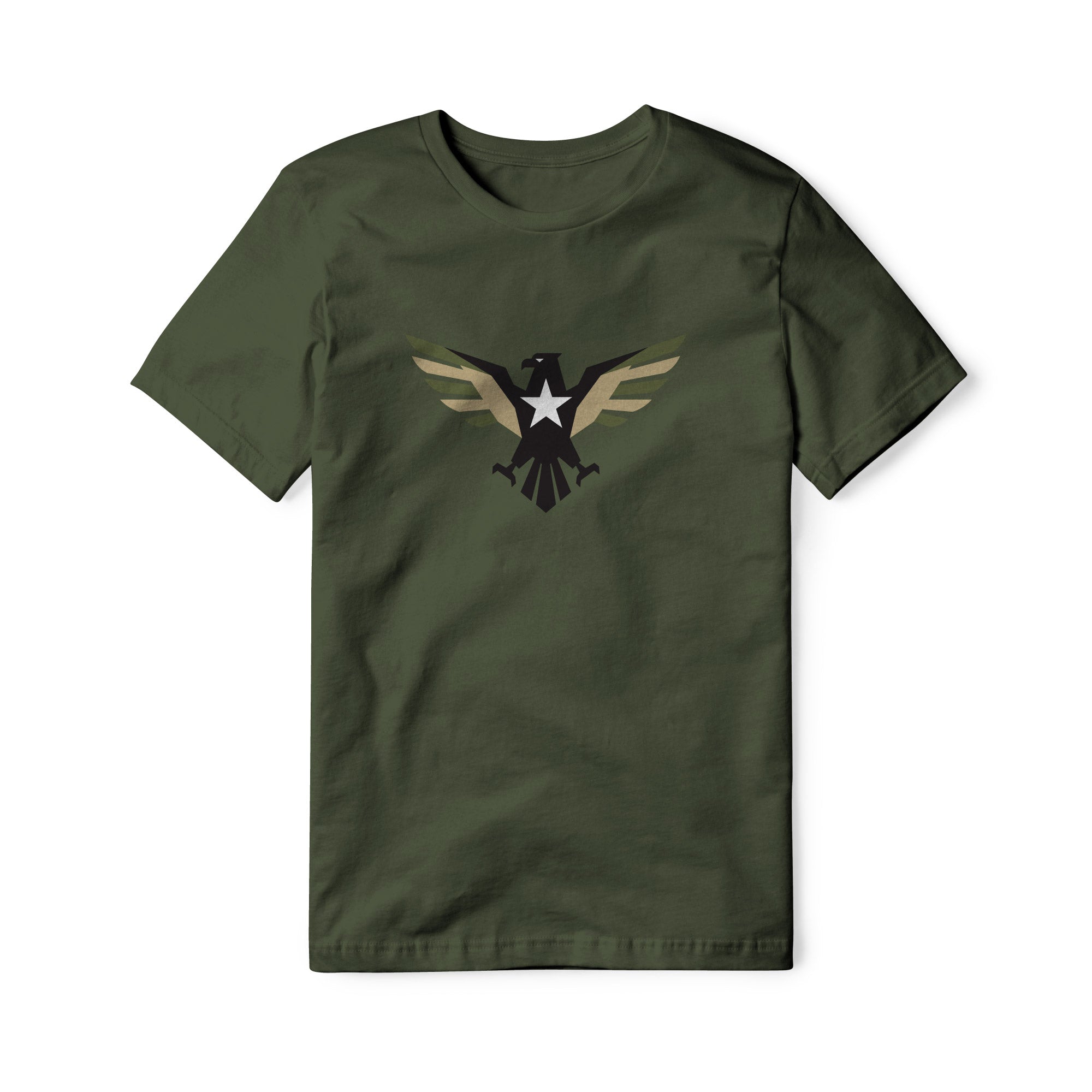 Eagle Icon Cotton Tee - Full Color | Ballistic Republic™