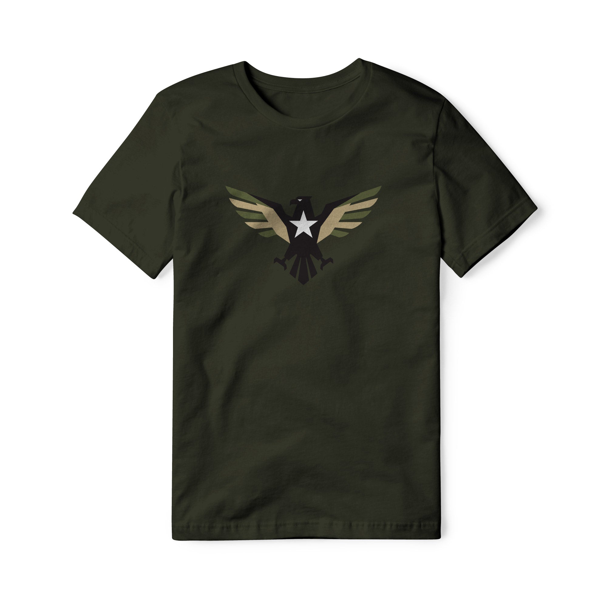 Eagle Icon Cotton Tee - Full Color | Ballistic Republic™