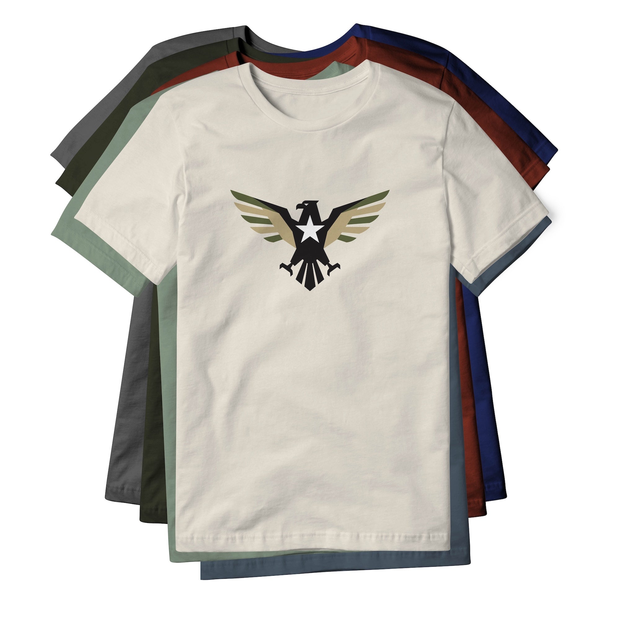 Eagle Icon Cotton Tee - Full Color | Ballistic Republic™