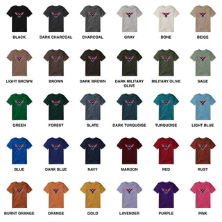 Eagle Icon Cotton Tee - Patriotic | Ballistic Republic™