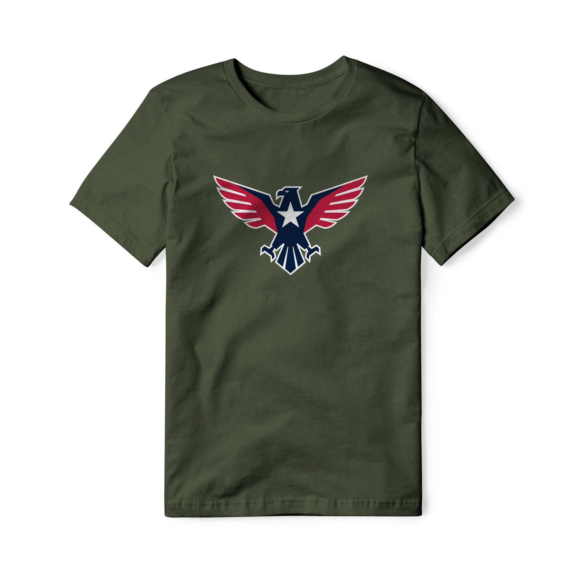 Eagle Icon Cotton Tee - Patriotic | Ballistic Republic™