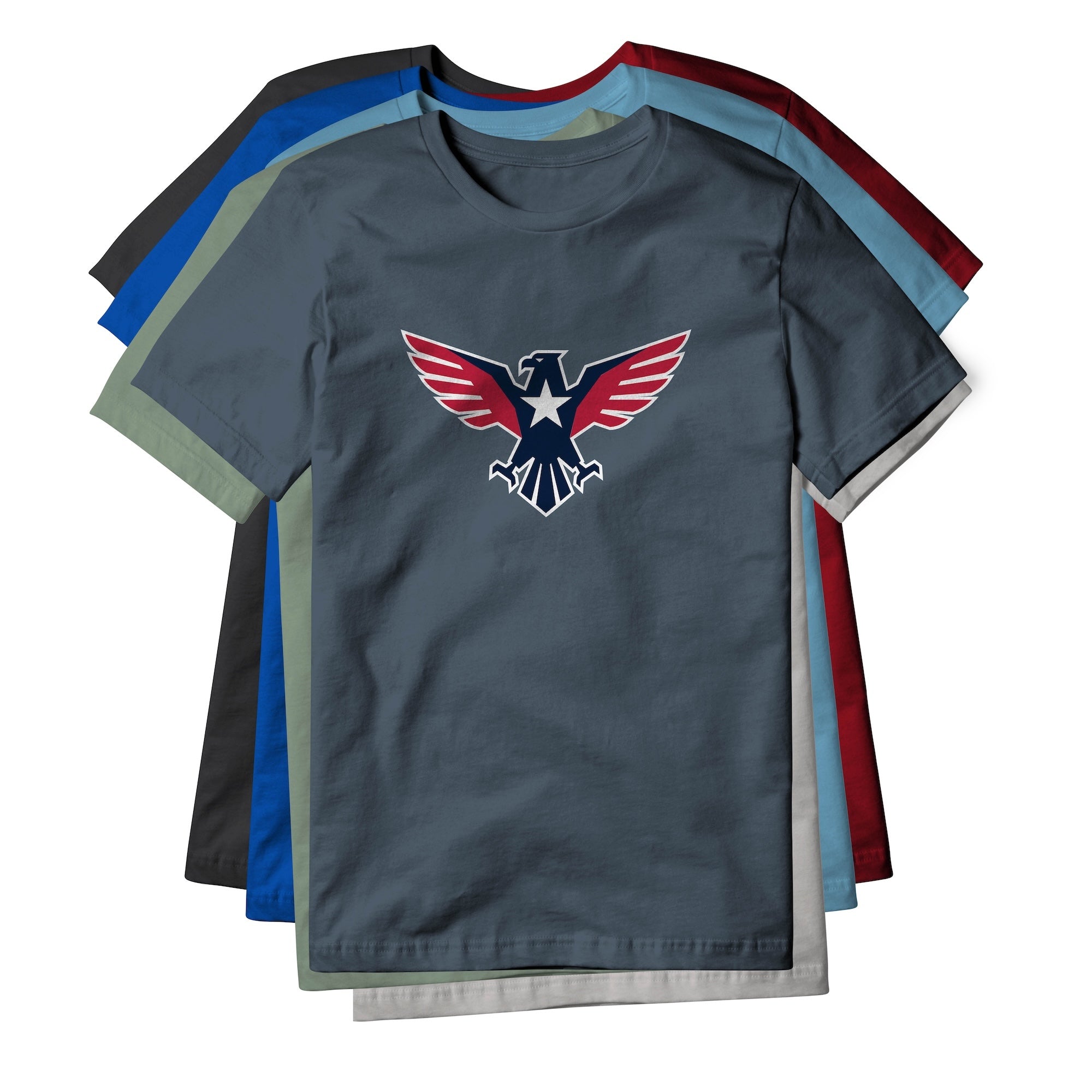 Eagle Icon Cotton Tee - Patriotic | Ballistic Republic™