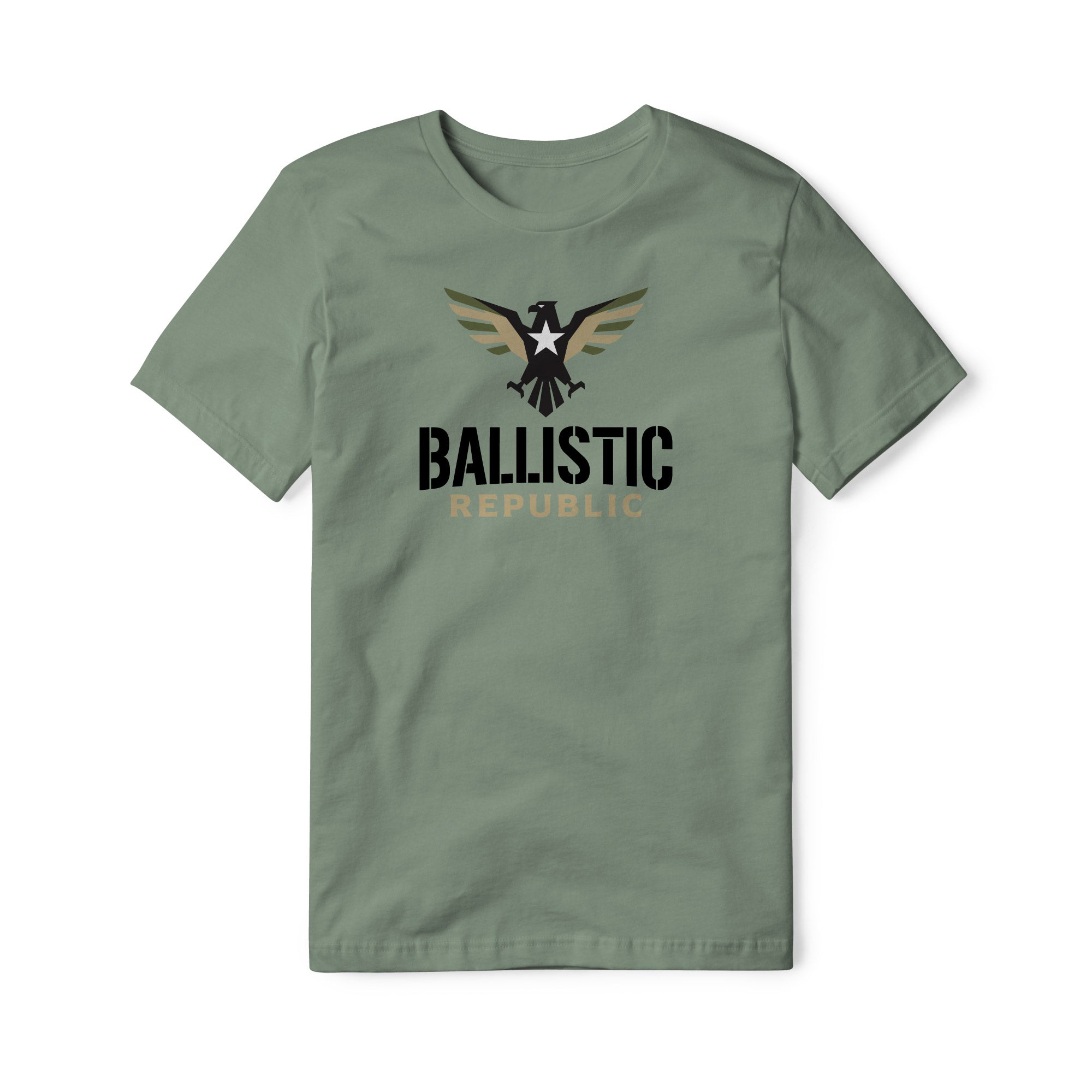 Ballistic Republic Logo Cotton Tee - Full Color