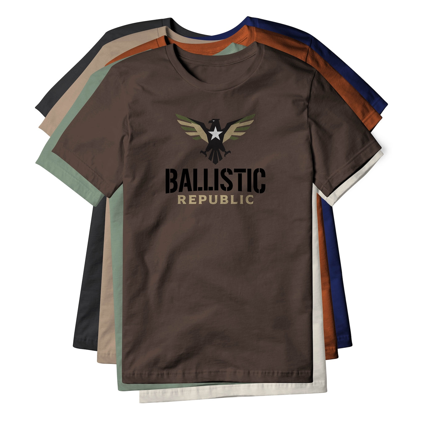 Ballistic Republic Logo Cotton Tee - Full Color | Ballistic Republic™