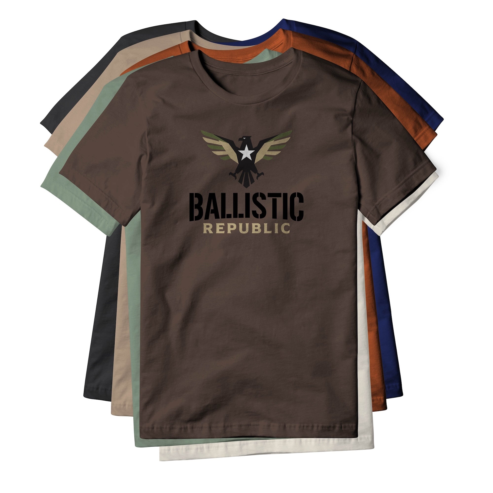 Ballistic Republic Logo Cotton Tee - Full Color