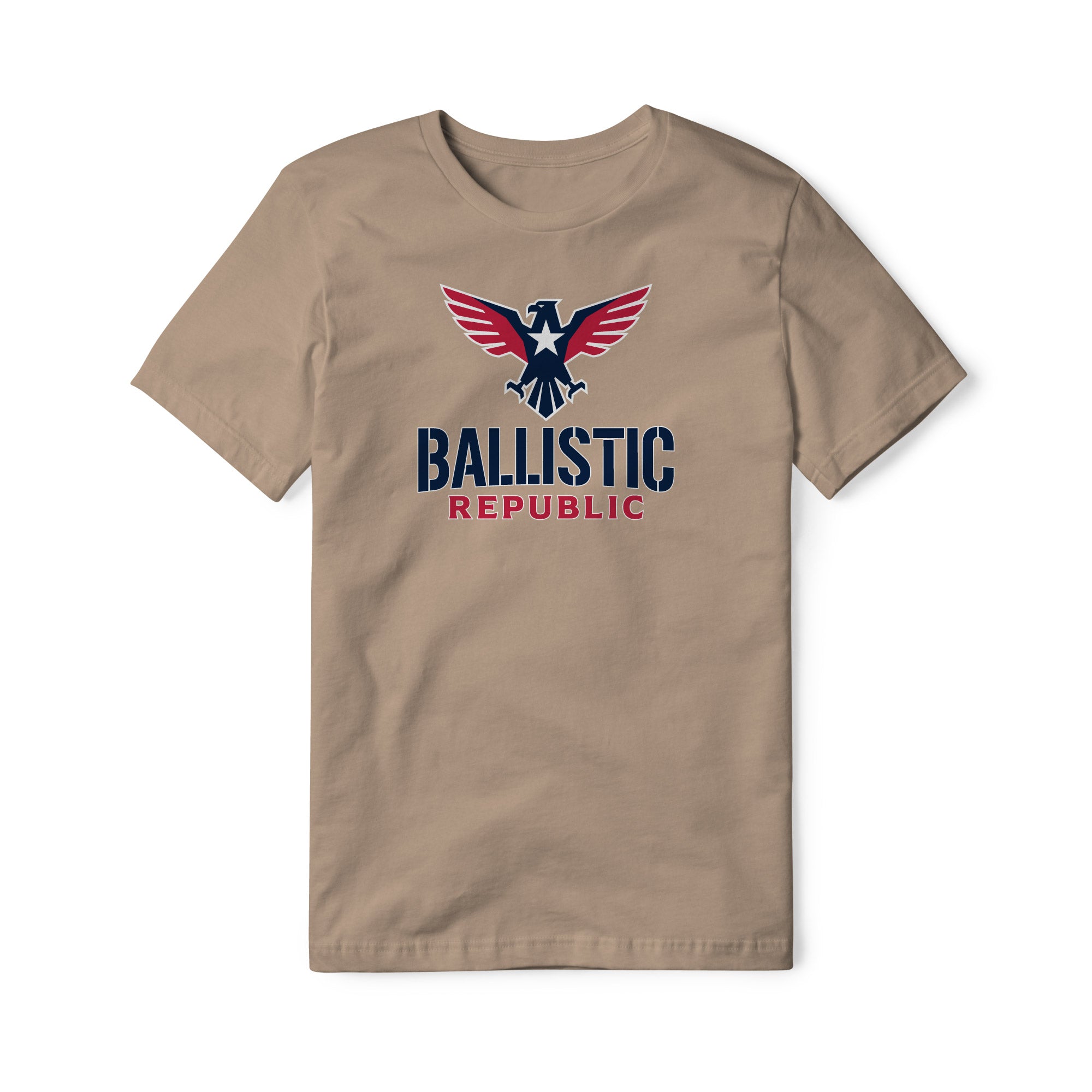 Ballistic Republic Logo Cotton Tee - Patriotic