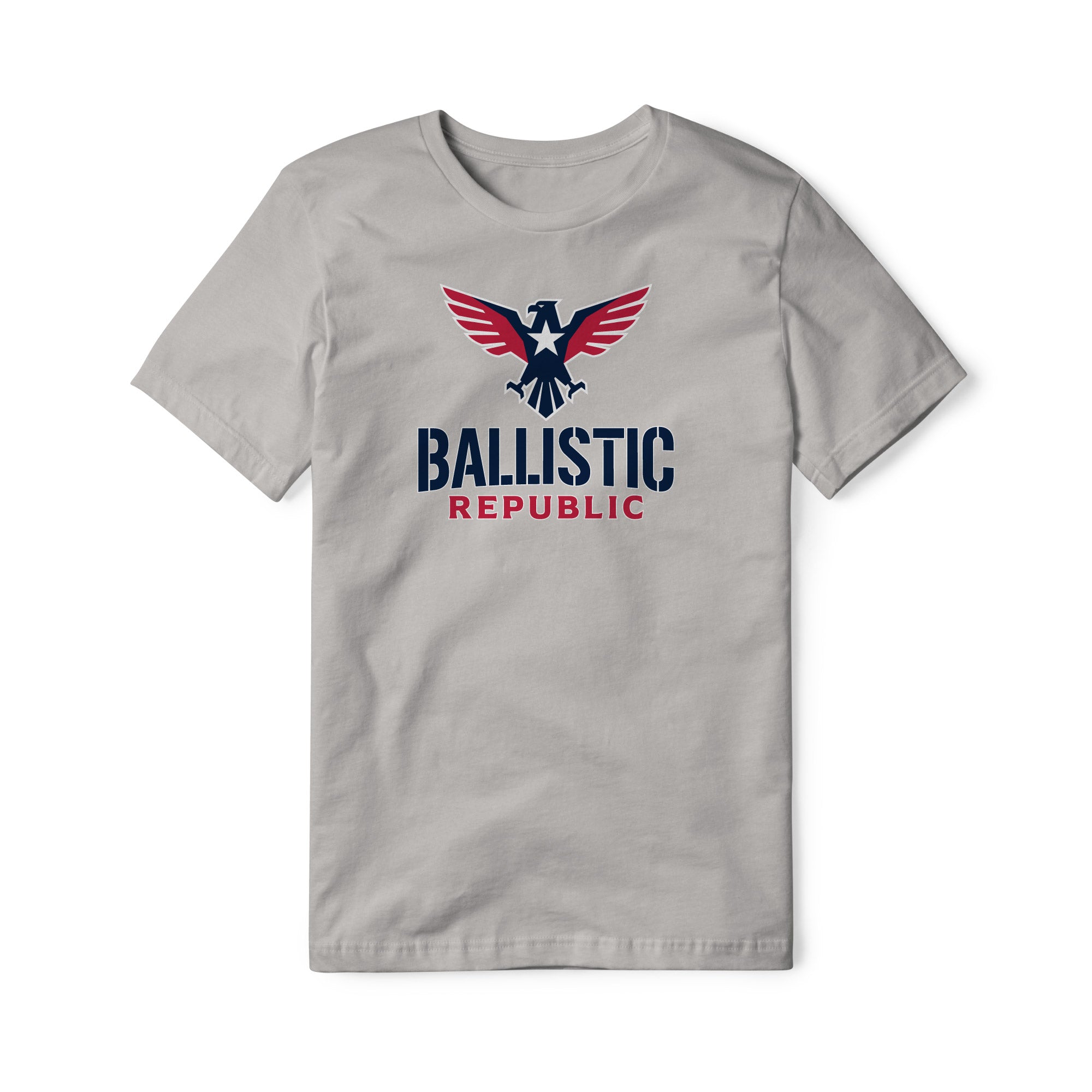 Ballistic Republic Logo Cotton Tee - Patriotic