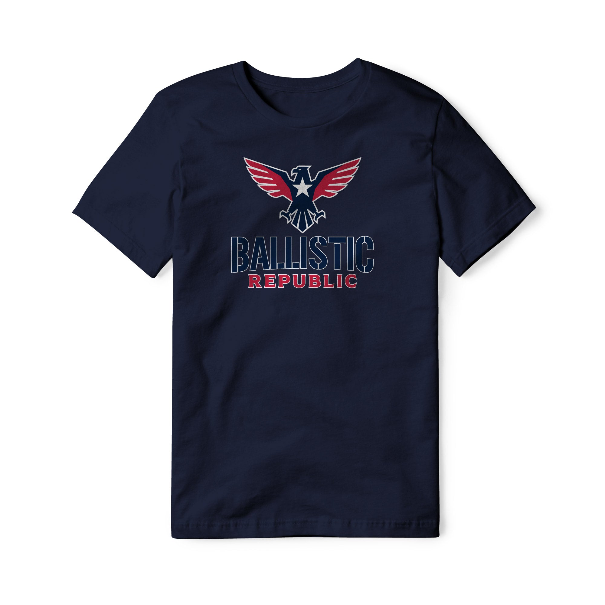 Ballistic Republic Logo Cotton Tee - Patriotic