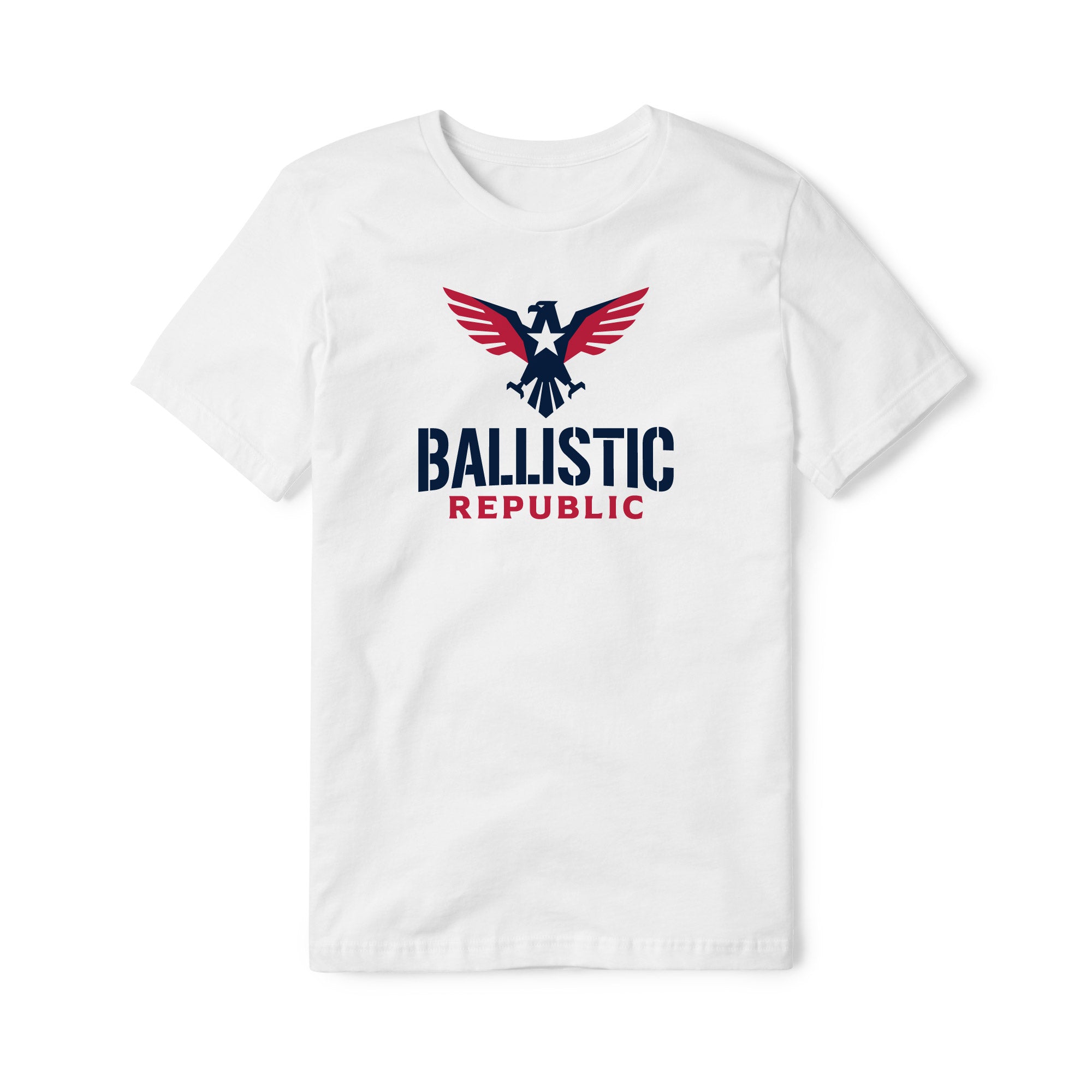 Ballistic Republic Logo Cotton Tee - Patriotic