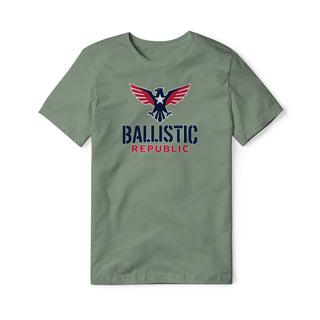Ballistic Republic Logo Cotton Tee - Patriotic