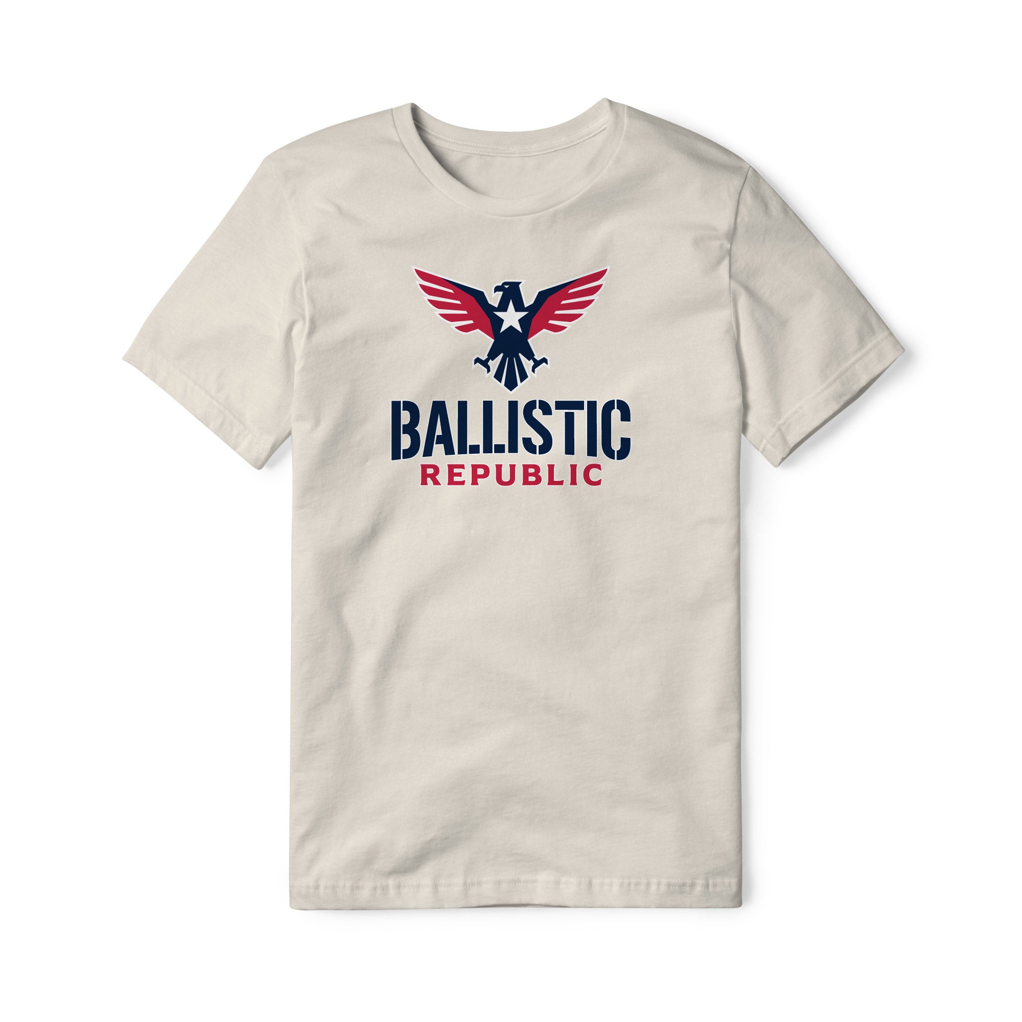 Ballistic Republic Logo Cotton Tee - Patriotic