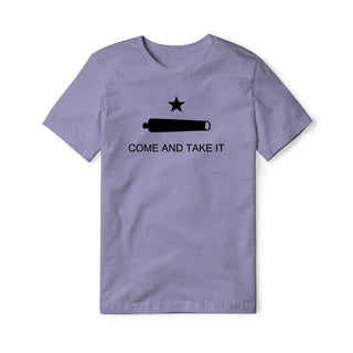 Come And Take It Cannon Cotton Tee - Black