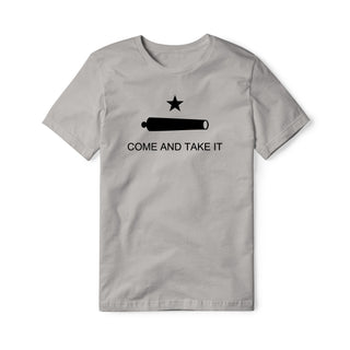 Come And Take It Cannon Cotton Tee - Black