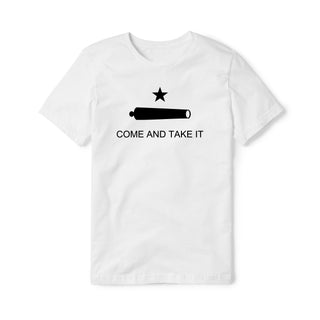 Come And Take It Cannon Cotton Tee - Black