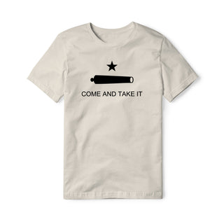 Come And Take It Cannon Cotton Tee - Black