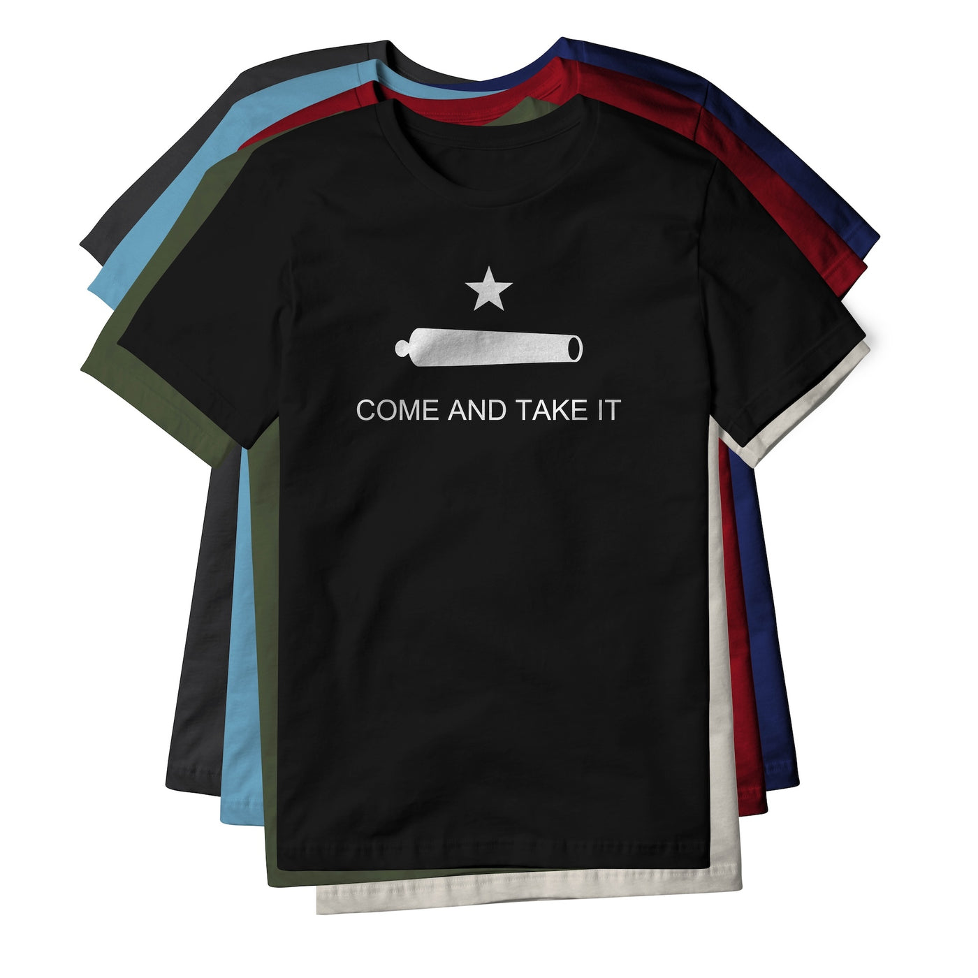 Come And Take It Cannon Cotton Tee - White | Ballistic Republic™