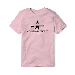 Come And Take It Rifle Cotton Tee - Black