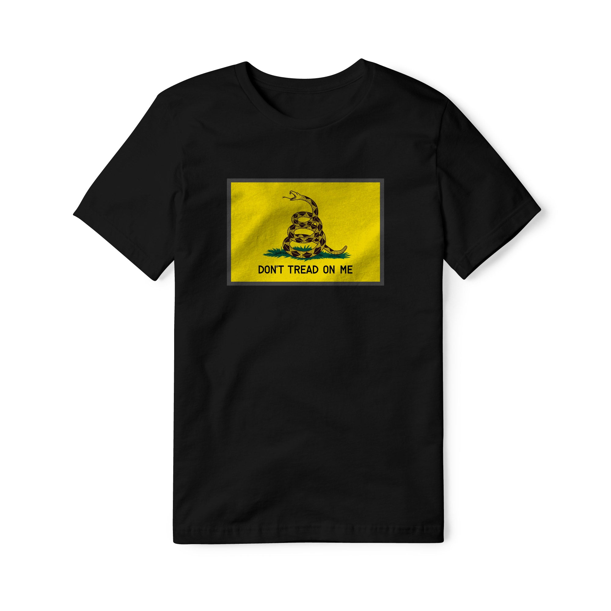 Don't Tread On Me Flag Cotton Tee | Ballistic Republic™