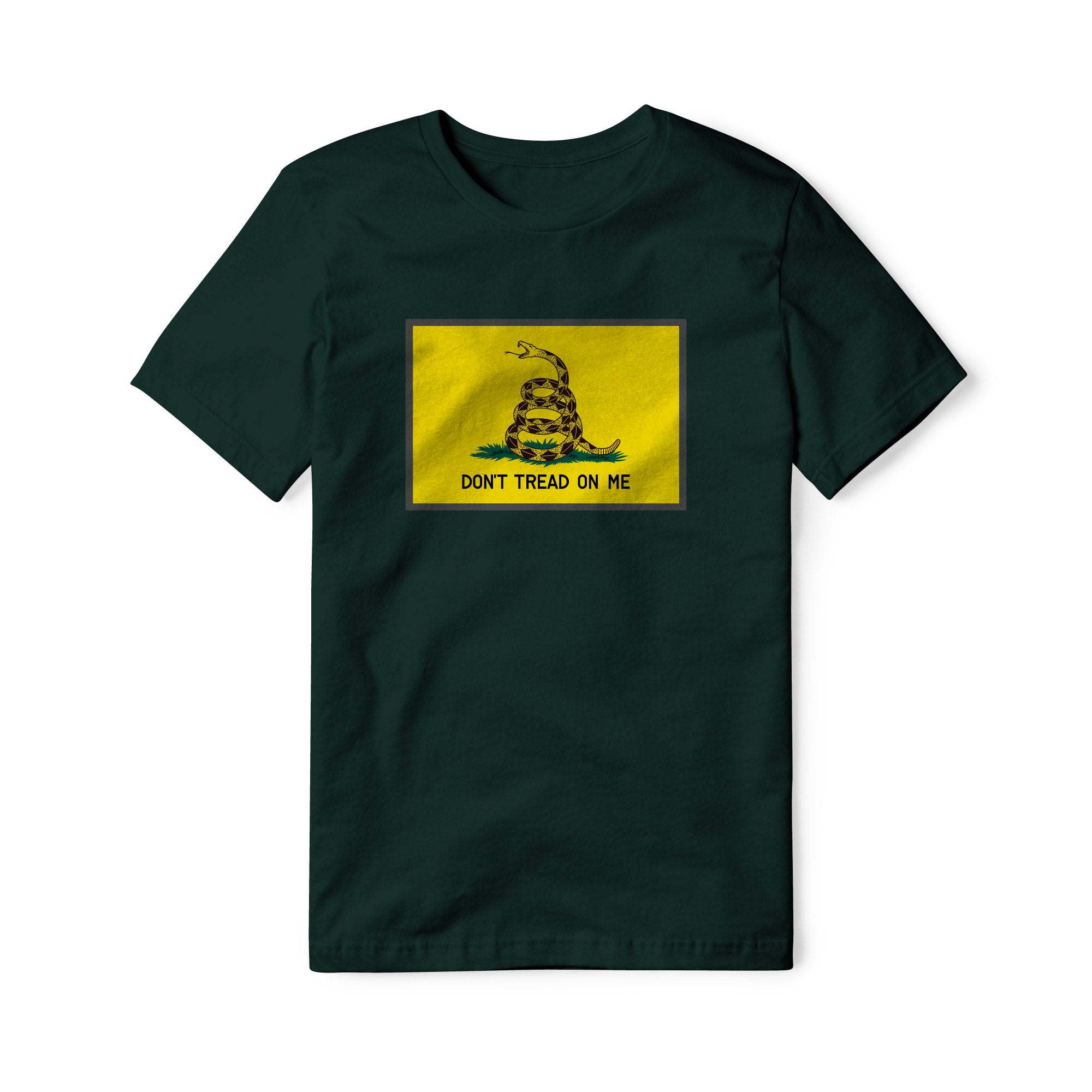 Don't Tread On Me Flag Cotton Tee | Ballistic Republic™