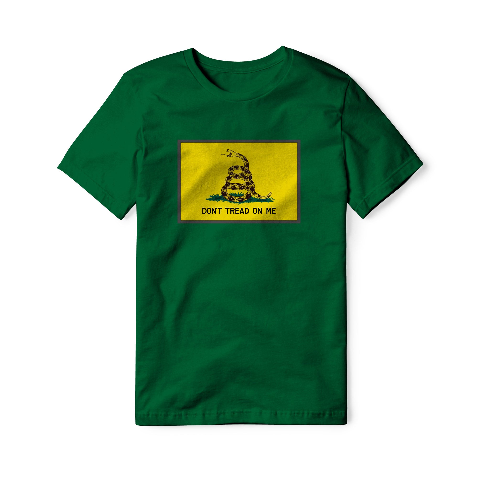 Don't Tread On Me Flag Cotton Tee | Ballistic Republic™