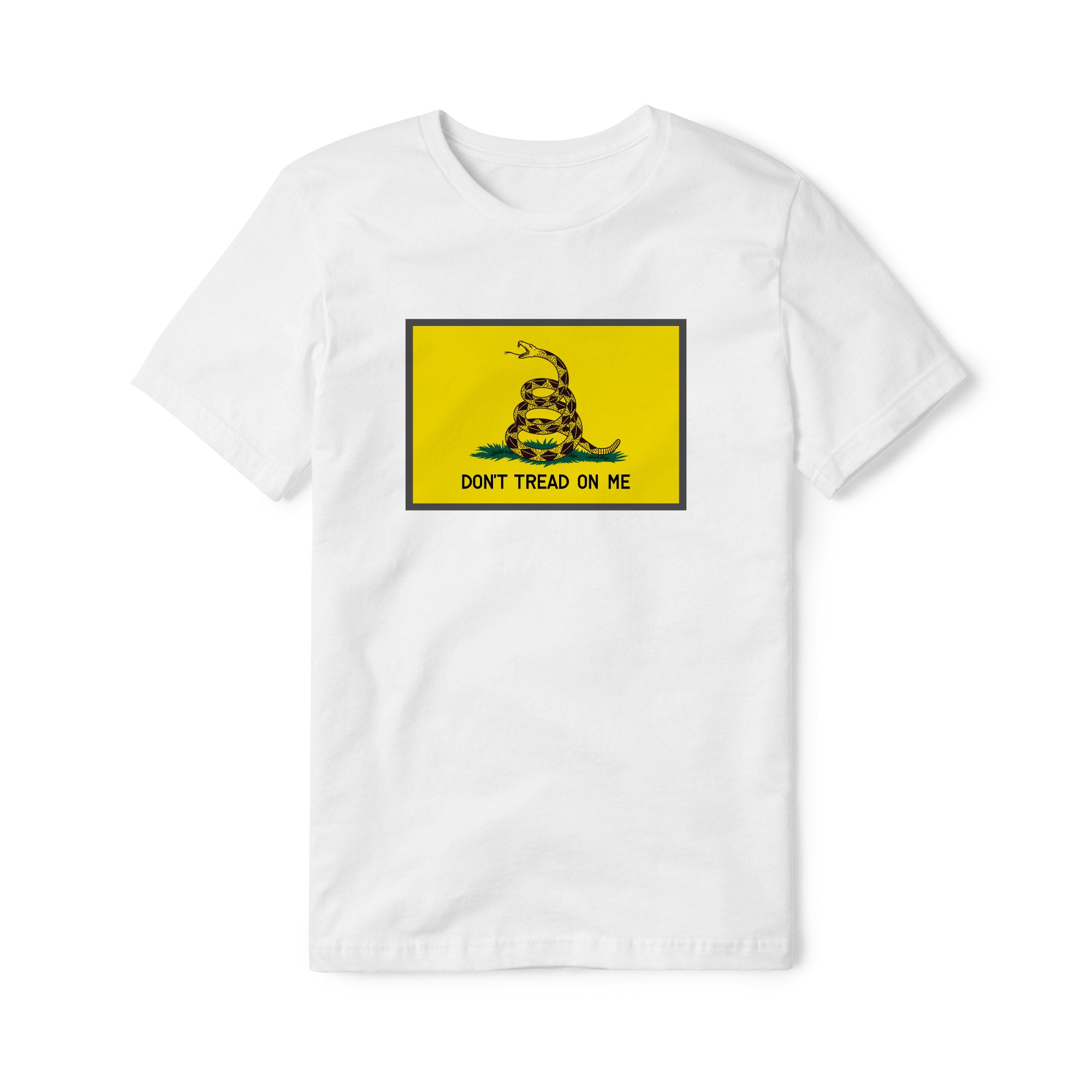 Don't Tread On Me Flag Cotton Tee