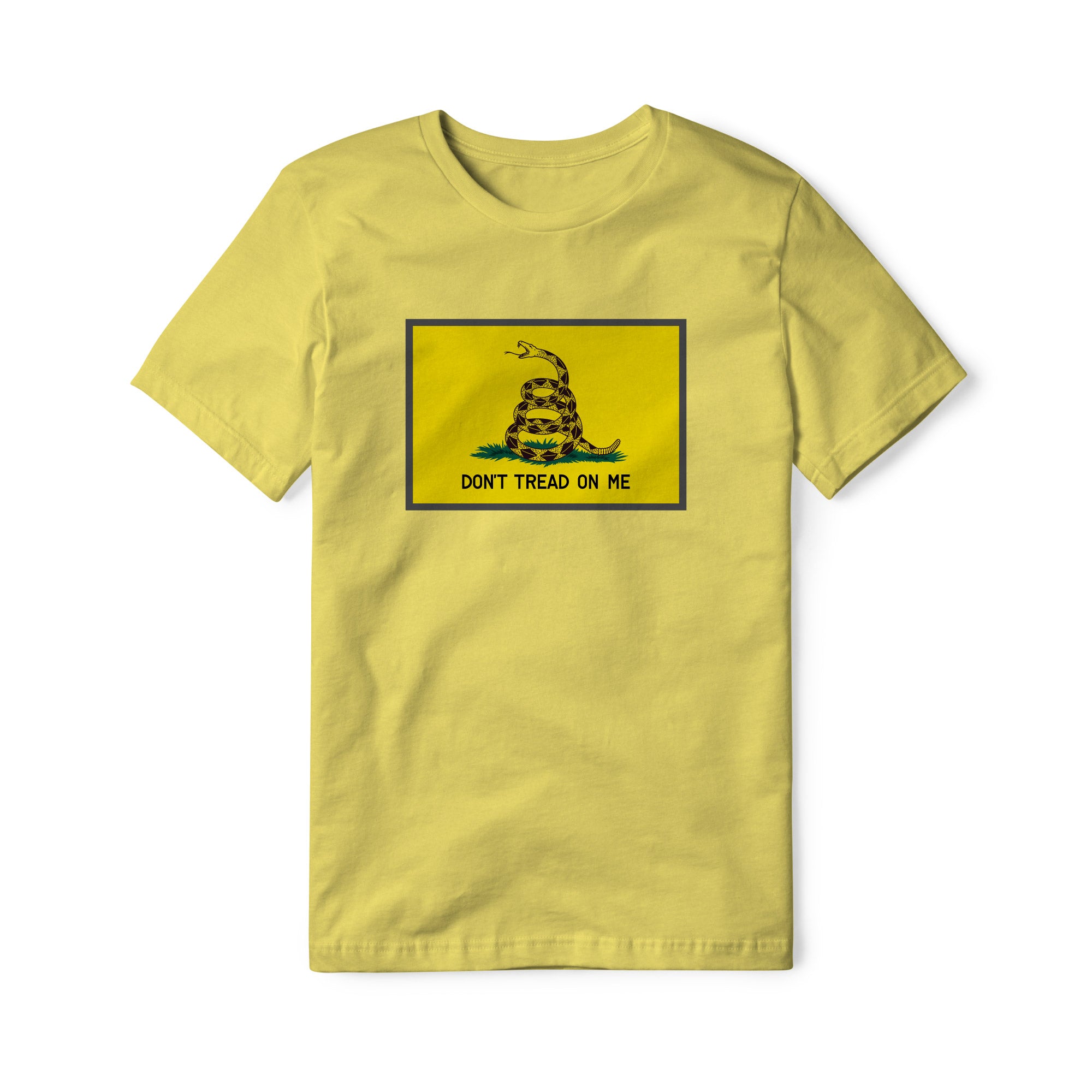 Don't Tread On Me Flag Cotton Tee