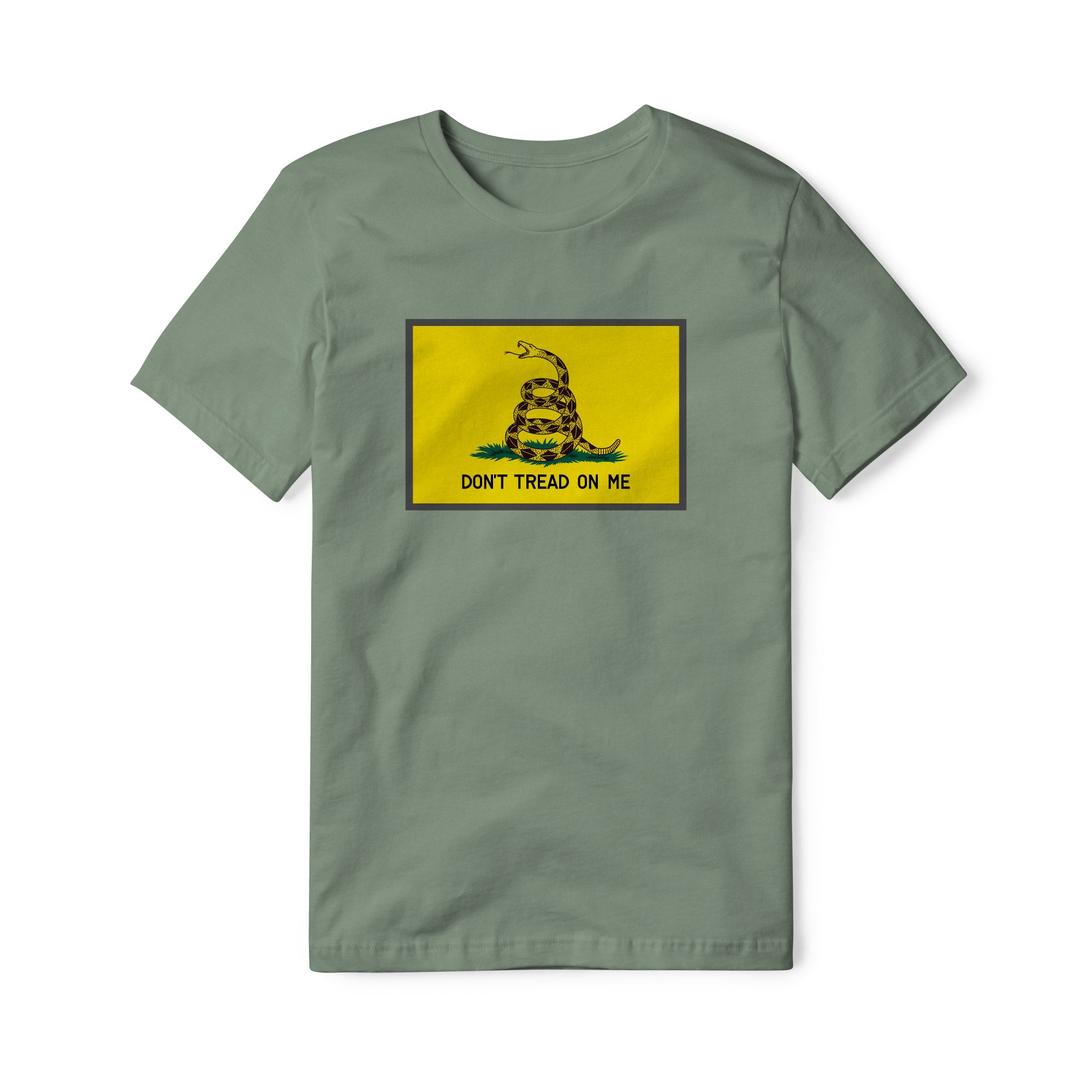 Don't Tread On Me Flag Cotton Tee | Ballistic Republic™