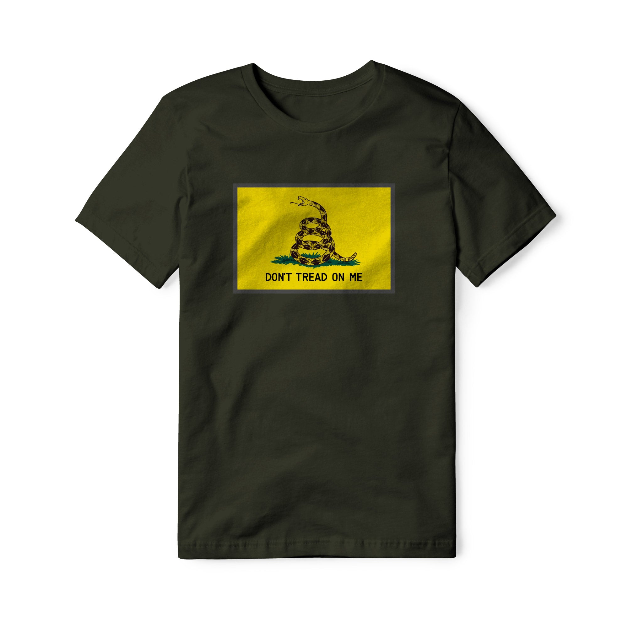 Don't Tread On Me Flag Cotton Tee | Ballistic Republic™
