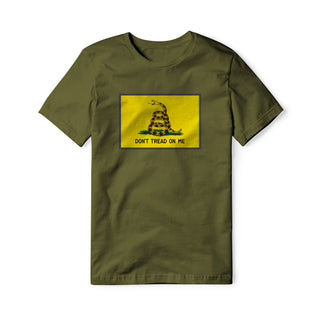 Don't Tread On Me Flag Cotton Tee