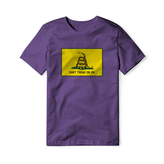 Don't Tread On Me Flag Cotton Tee
