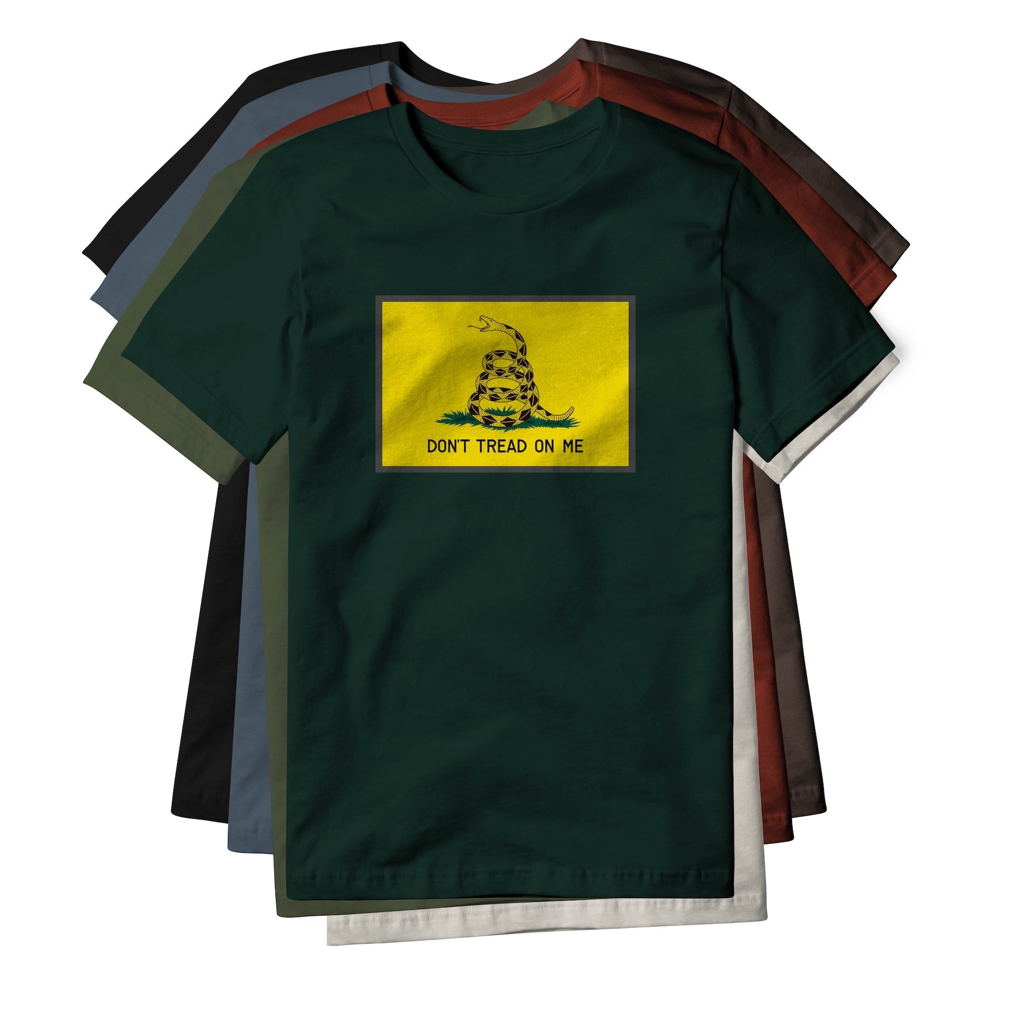 Don't Tread On Me Flag Cotton Tee | Ballistic Republic™