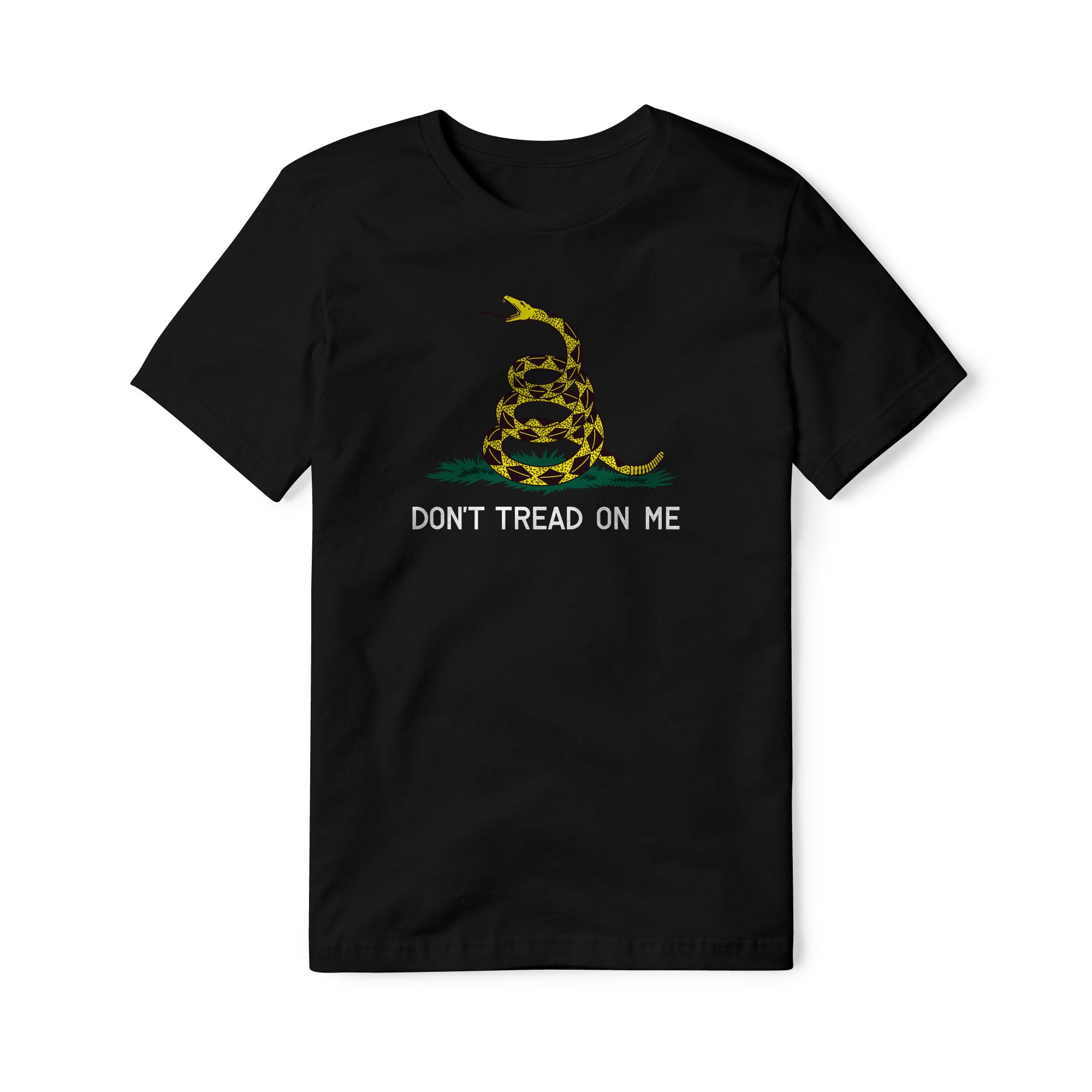 Don't Tread On Me Snake Cotton Tee | Ballistic Republic™