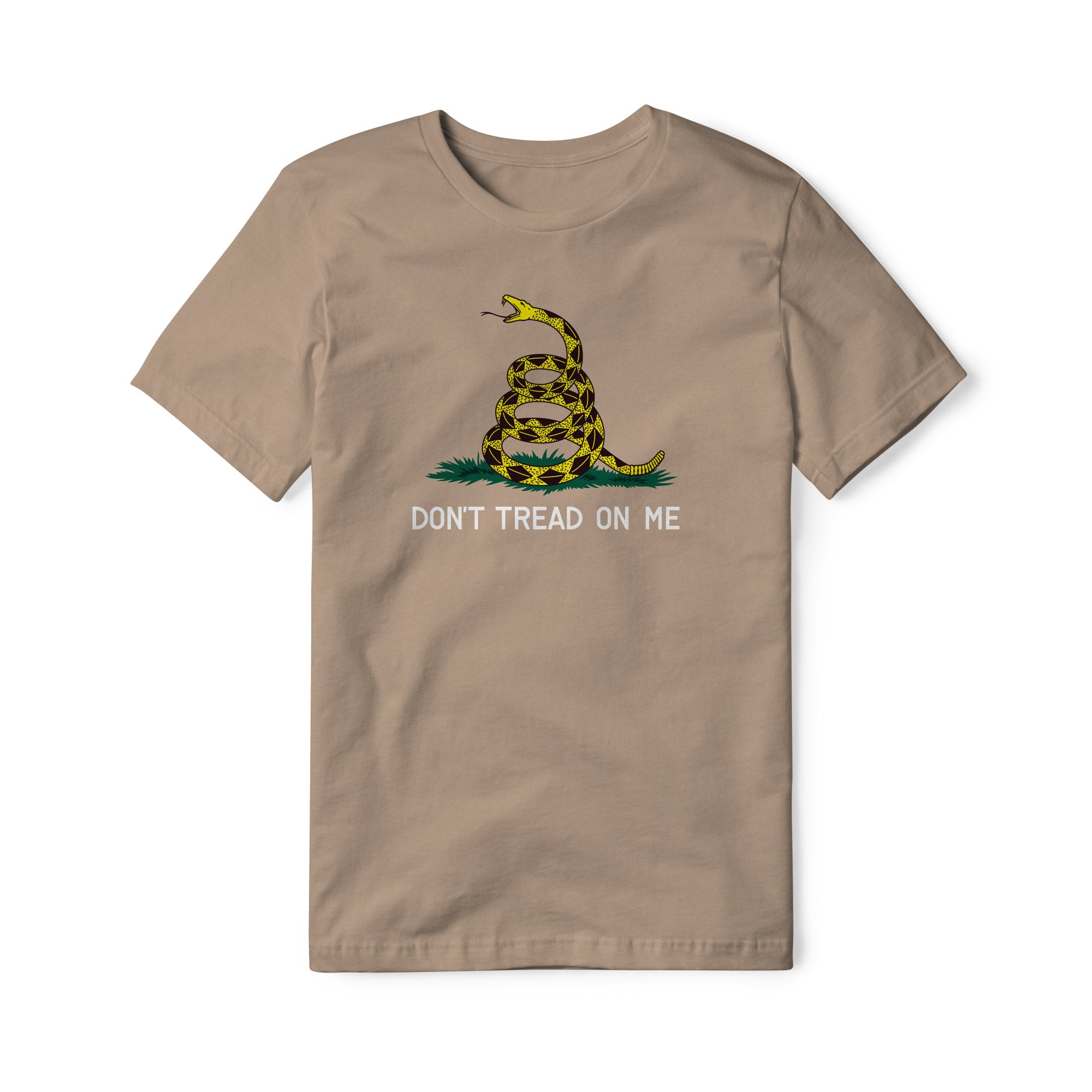 Don't Tread On Me Snake Cotton Tee | Ballistic Republic™