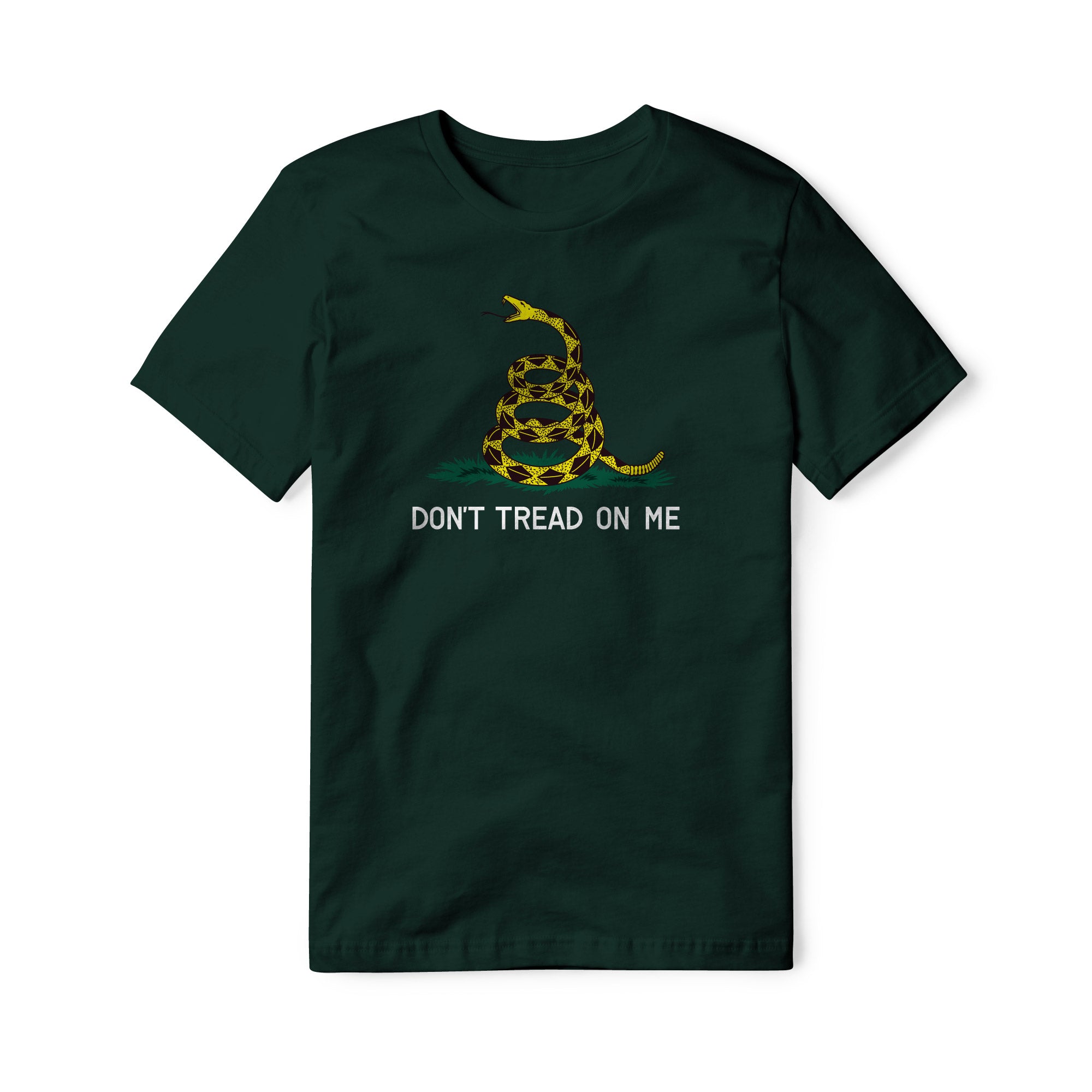 Don't Tread On Me Snake Cotton Tee | Ballistic Republic™