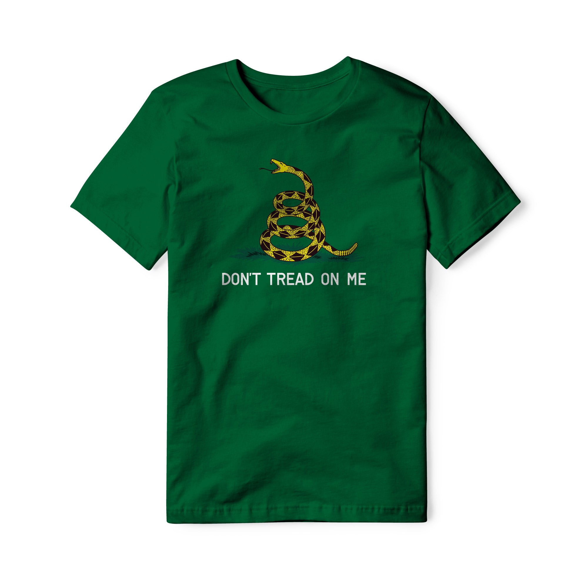 Don't Tread On Me Snake Cotton Tee | Ballistic Republic™