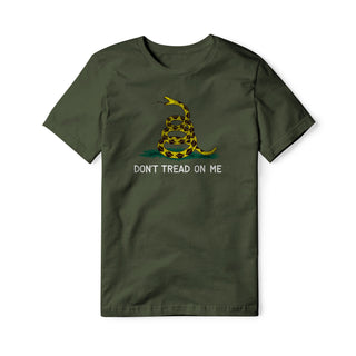 Don't Tread On Me Snake Cotton Tee | Ballistic Republic™